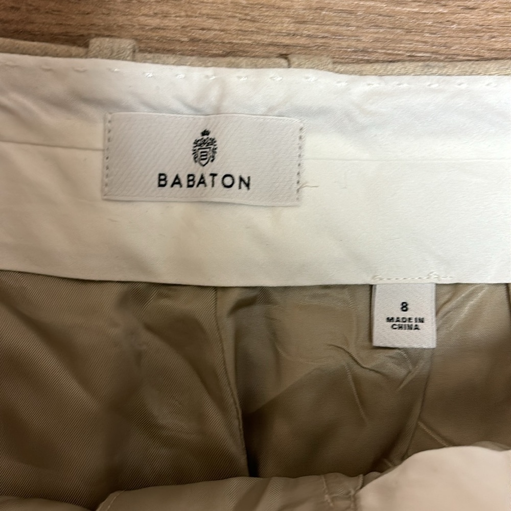 Aritzia - Babaton Pleated Wool Straight Leg Pants - Picture 2 of 8